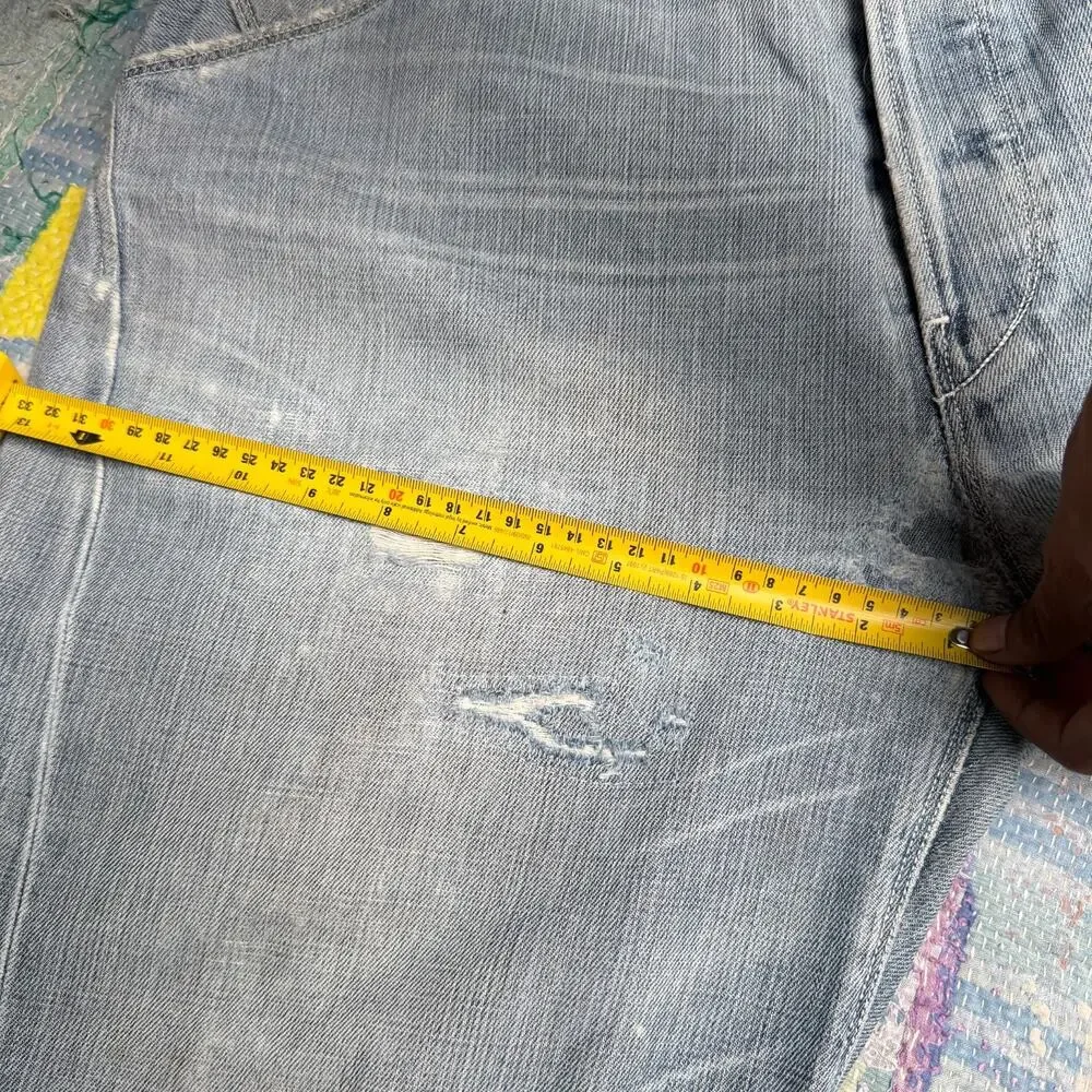 Vintage Levi’s Engineered Twisted Denim Jeans 33x27.5 HEMMED